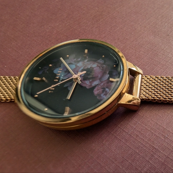 Ted Baker Kate Floral Watch Rose Gold - Picture 4 of 13